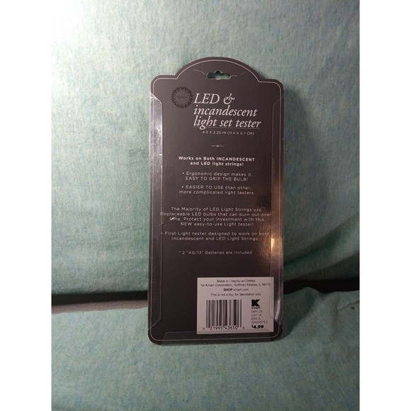 Vintage Xmas tree light tester, new - Picture 2 of 2